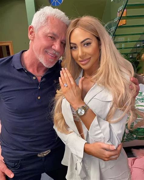 Wayne Lineker, 58, announces he's 'engaged' to Chloe Ferry, 25, .